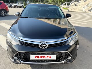 2017 Toyota Camry VII (XV50) Рестайлинг 2, чёрный, 2400000 рублей, вид 3