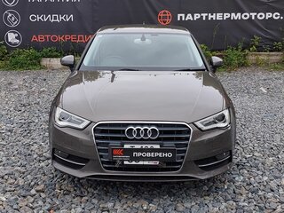 2014 Audi A3 III (8V), коричневый, 1379000 рублей, вид 2