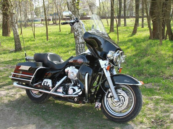 2004 Harley-Davidson Electra Glide, чёрный, 570000 рублей - вид 21