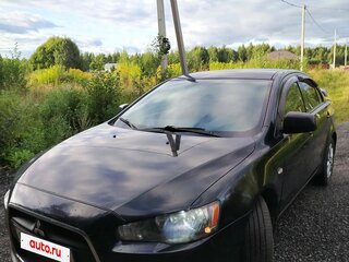 2011 Mitsubishi Lancer X Рестайлинг, чёрный, 750000 рублей, вид 5