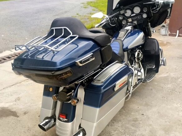 1999 Harley-Davidson Electra Glide, синий, 750000 рублей - вид 6