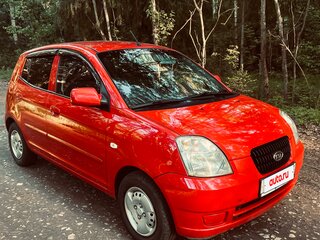 2007 Kia Picanto I Рестайлинг, красный, 400000 рублей, вид 2