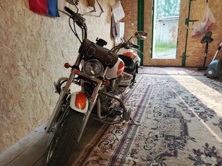 2001 Yamaha XVS1100, белый, 590000 рублей, вид 5