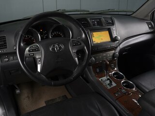2010 Toyota Highlander II (XU40) Рестайлинг, чёрный, 2190000 рублей, вид 5