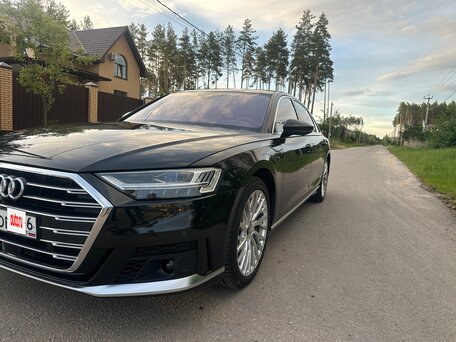 2019 Audi A8 Long 60 TFSI IV (D5), чёрный, 8000000 рублей, вид 1