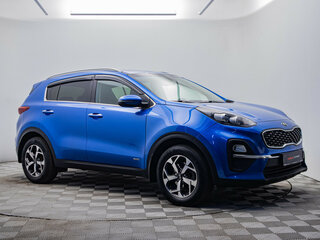 2020 Kia Sportage IV Рестайлинг, голубой, 2248000 рублей, вид 3