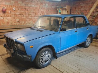 2004 Lada (ВАЗ) 2107, синий, 120000 рублей, вид 1