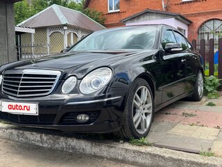 2008 Mercedes-Benz E-Класс 220 III (W211, S211) Рестайлинг, чёрный, 1050000 рублей, вид 1