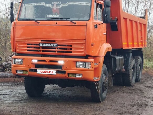 2011 КамАЗ 6522, оранжевый, 2000000 рублей - вид 1