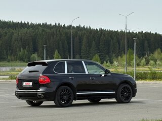 2008 Porsche Cayenne S I Рестайлинг (957), чёрный, 1500000 рублей, вид 3