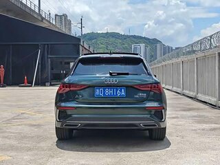 2022 Audi A3 Sportback 35 TFSI IV (8Y), зелёный, 1685325 рублей, вид 5