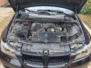 2007 BMW 3 серии 318i V (E90/E91/E92/E93), чёрный, 750000 рублей, вид 4