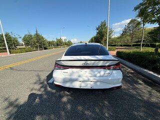 2023 Hyundai Elantra VII (CN7) Рестайлинг, белый, 1460000 рублей, вид 4