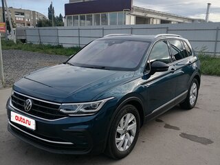 2020 Volkswagen Tiguan II Рестайлинг, синий, 2645000 рублей, вид 1
