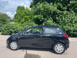 2007 Opel Corsa D, чёрный, 329500 рублей, вид 2