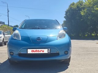 2014 Nissan Leaf (EM57) I (ZE0/AZE0), голубой, 1150000 рублей, вид 1