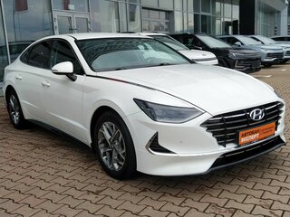 2021 Hyundai Sonata VIII (DN8), белый, 2151000 рублей, вид 3