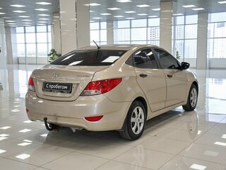 2013 Hyundai Solaris I, золотистый, 589000 рублей, вид 2
