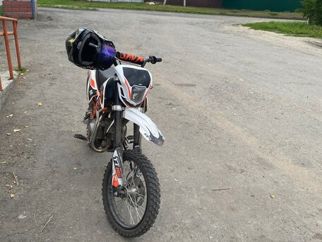 2024 Kayo Basic TT125, оранжевый, 80000 рублей, вид 1