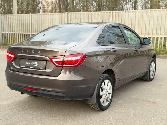 2021 Lada (ВАЗ) Vesta I, коричневый, 1037000 рублей - вид 5