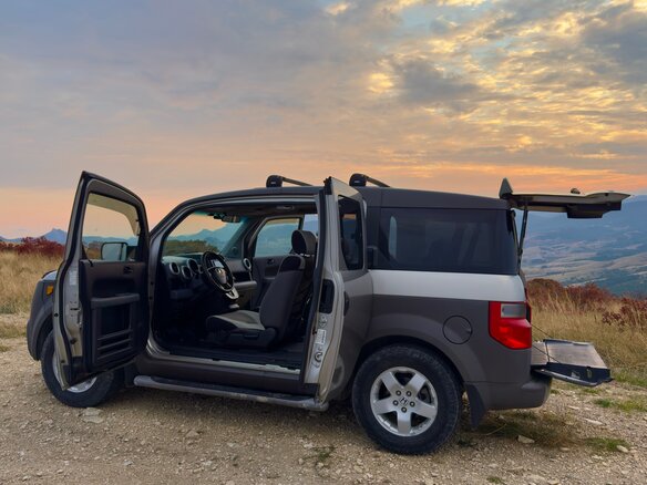 2003 Honda Element I, серый, 799000 рублей - вид 6