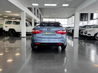 2013 Kia Rio 5-speed III, голубой, 745000 рублей, вид 4