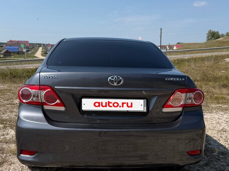 2012 Toyota Corolla X (E140, E150) Рестайлинг, серый, 1170000 рублей, вид 5