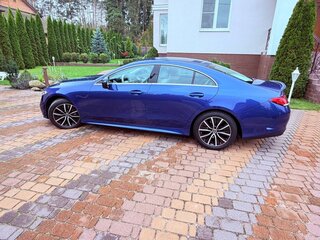 2022 Mercedes-Benz CLS 400 d III (C257) Рестайлинг, синий, 7112583 рублей, вид 3