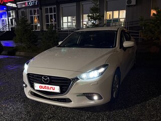 2017 Mazda 3 III (BM) Рестайлинг, белый, 1650000 рублей, вид 2