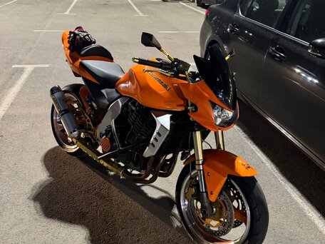 2004 Kawasaki Z 1000, оранжевый, 515000 рублей, вид 2