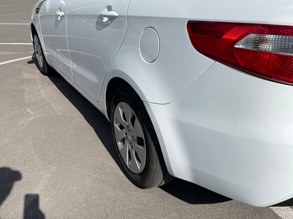 2014 Kia Rio 6-speed III, белый - вид 6