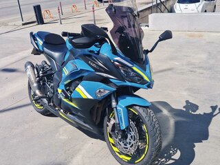 2019 Kawasaki Z 1000SX, голубой, 799000 рублей, вид 1