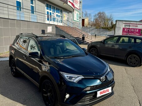 2018 Toyota RAV4 IV (XA40) Рестайлинг, синий, 2900000 рублей, вид 1