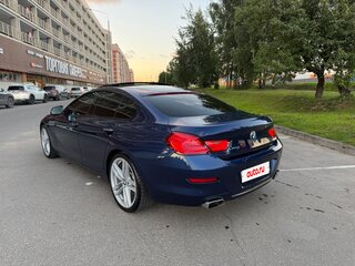 2015 BMW 6 серии Gran Coupe 650i xDrive III (F06/F13/F12) Рестайлинг, синий, 3490000 рублей, вид 5