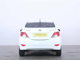 2014 Hyundai Solaris I, белый, 829000 рублей, вид 5