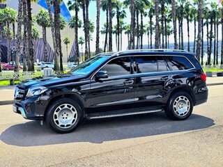 2017 Mercedes-Benz GLS 500 I (X166), чёрный, 3840000 рублей, вид 3