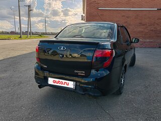 2016 Lada (ВАЗ) Granta Sport I, чёрный, 530000 рублей, вид 4