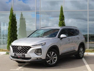 2019 Hyundai Santa Fe IV, серебристый, 2350000 рублей, вид 1