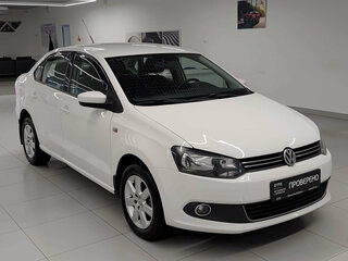 2012 Volkswagen Polo V, белый, 499000 рублей, вид 3