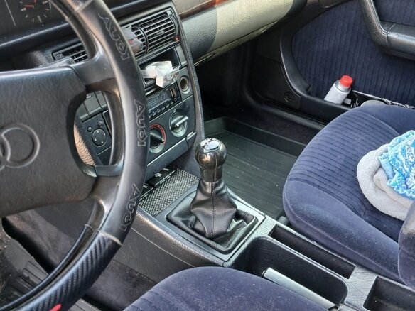 1991 Audi 100 IV (C4), чёрный, 199000 рублей - вид 10