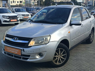 2012 Lada (ВАЗ) Granta I, серебристый, 315000 рублей, вид 1