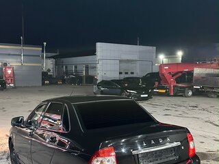 2015 Lada (ВАЗ) Priora I Рестайлинг, чёрный, 450000 рублей, вид 4