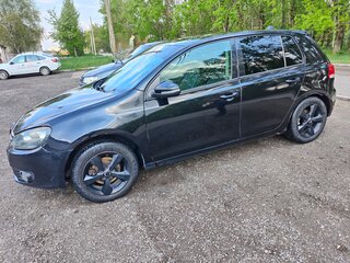 2009 Volkswagen Golf VI, чёрный, 530000 рублей, вид 3