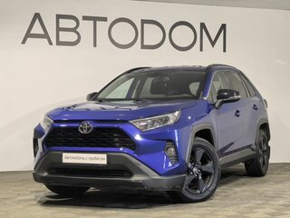 2021 Toyota RAV4 V (XA50), синий, 3660000 рублей, вид 1