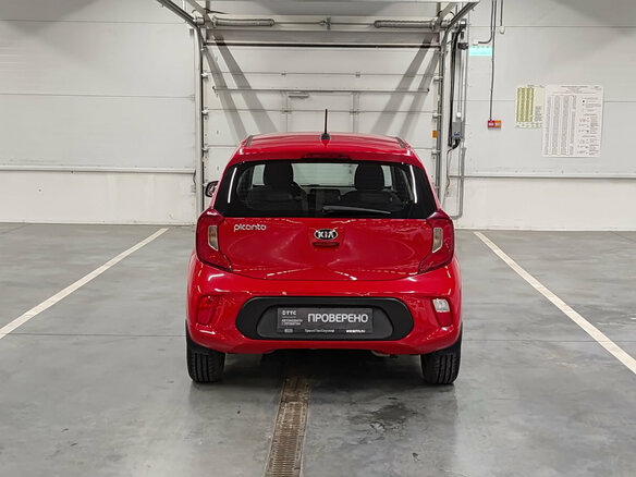 2018 Kia Picanto III, красный, 1375000 рублей - вид 5