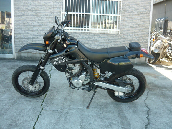 2003 Kawasaki D-tracker 250, чёрный, 250000 рублей - вид 1