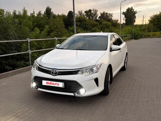 2015 Toyota Camry US Market VII (XV50) Рестайлинг, белый, 2550000 рублей, вид 1