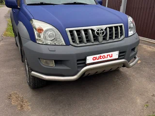 2004 Toyota Land Cruiser Prado 4-speed 120 Series, синий, 1350000 рублей, вид 2