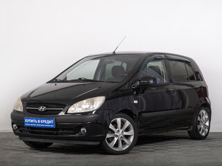 2006 Hyundai Getz I Рестайлинг, чёрный, 459000 рублей, вид 2