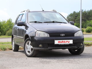 2012 Lada (ВАЗ) Kalina I, чёрный, 340000 рублей, вид 4